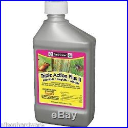 12-Fertilome 16 Oz Triple Action Plant Disease Cntrl Fungicide Insecticide 12245