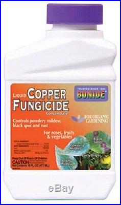 (12) ea Bonide 811 16 oz Liquid Copper Garden Fungicide Concentrate