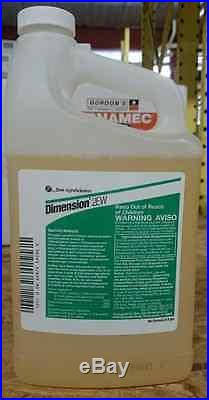 1/2 Gallon Dimension herbicide / preemergence& early postemergence Crabgrass