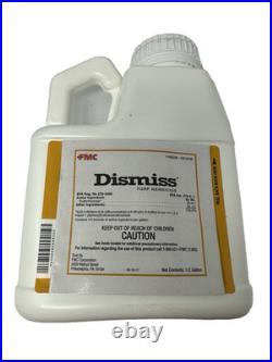 1/2 Gallon of FMC Dismiss Turf Herbicide- 64 Fl Oz Bottle Fast Free Shipping