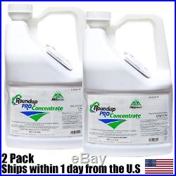 2PK Roundup Pro Concentrate 2.5 Gal Glyphosate 50.2% Herbicide Weed Brush Killer