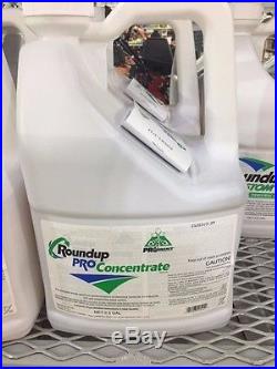 (2) 2.5 GALLON RoundUp Pro Concentrate Herbicide 50.2% Glyphosate FREE SHIP