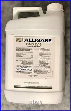 2,4-D LV6 (Weedone LV6) Broadleaf Weed Killer Herbicide 2.5 Gallons 24d