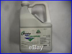 (2) 50.2% Glyphosate 2.5 gallon RoundUp Pro Concentrate GREAT WEED KILLER 5 GAL