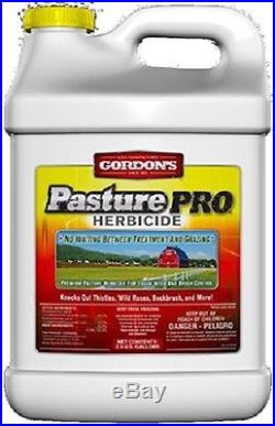 (2) Gordons 8111122 Pasture Pro 2.5 Gallon 2,4-D Herbicide Weed Killer