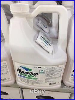 (2) NEW 2.5 GALLONS Roundup Custom for Aquatic and Terrestrial Use Herbicide