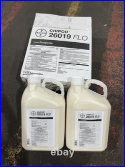 2 Pack Bayer Chipco 26019 Flo Fungicide 2.5 Gallons Each New