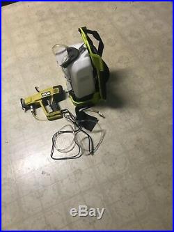2 battery powered backpack sprayers ryobi