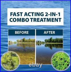 Airmax Easy Klear Defense 2 In 1 Granular Algae & Aquatic Weed ControlFREE SHIP