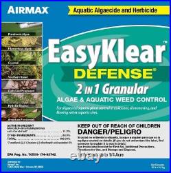 Airmax Easy Klear Defense 2 In 1 Granular Algae & Aquatic Weed ControlFREE SHIP