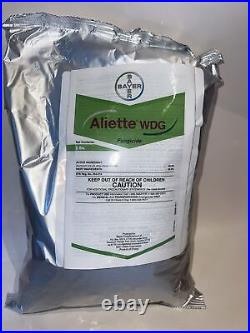 Aliette WDG Fungicide 5 Pounds, Aluminum tris 80% by Bayer. Free Shipping