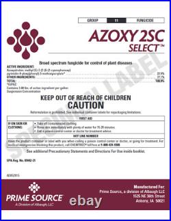 Azoxy 2SC Select Fungicide (Compares to Heritage SC) 1 PINT