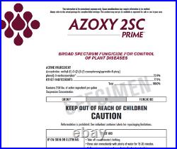 Azoxy 2SC T&O Select (Azoxystrobin 22.9%)(Replaces Heritage TL) (1 Gallon)