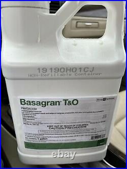 BASF Basagran T&O Herbicide 1 GL Control Tough Broadleaf Weeds Nutsedge control