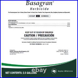 Basagran Herbicide (2.5 Gallons) Compare to Broadloom Herbicide Bentazon