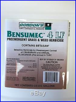 Bensumec 4LF Pre-Emergent BLOWOUT SPECIAL ONLY 2 Left 2.5 Gal Jug