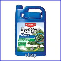 BioAdvanced 12 Month Tree Shrub Protect & Feed, Concentrate-1 Gal Insect Killer