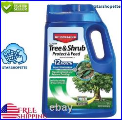 BioAdvanced 12 Month Tree and Shrub Protect and Feed for Insects Granule, 10 lbs