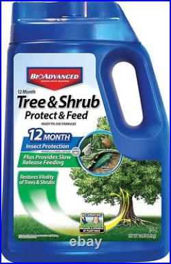 BioAdvanced 12 Month Tree and Shrub Protect and Feed for Insects, Granules, 20lb