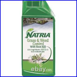 BioAdvanced Natria 32 Oz. Concentrate Weed & Grass Killer 706500A Pack of 4