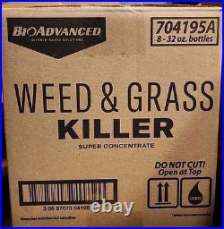 BioAdvanced Weed & Grass Killer Super Concentrate 8 Bottle Bundle 32-Oz Each