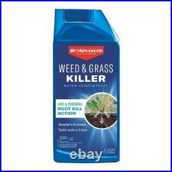 BioAdvanced Weed & Grass Killer Super Concentrate 8 Bottle Bundle 32-Oz Each