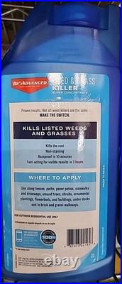 BioAdvanced Weed & Grass Killer Super Concentrate 8 Bottle Bundle 32-Oz Each