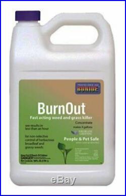 Bonide BurnOut Weed and Grass Killer 2.5 Gal, Concentrate
