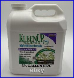 Bonide KleenUp Weed & Grass Killer, Fast Acting Formula, 2.5 Gallon Concentrate
