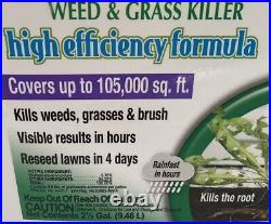 Bonide KleenUp Weed & Grass Killer, Fast Acting Formula, 2.5 Gallon Concentrate
