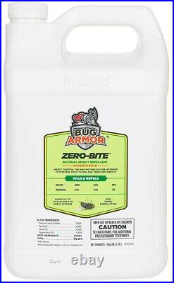 Bug Armor Zero-Bite Natural Insect Repellent Concentrate Gallon No chemical