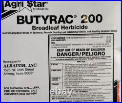 Butyrac 200 Herbicide (24DB Herbicide) 2.5 Gallons by Agri Star NO SALES CA