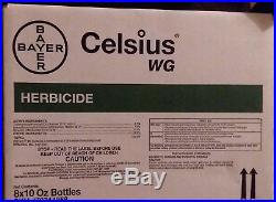 CELSIUS WG Herbicide Case of 8X10 Oz Bottles BRAND NEW UNOPENED FREE SHIPPING