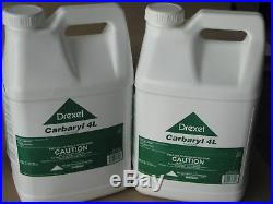 Carbaryl 4L (Liquid Sevin) Garden Insecticide 5 Gallons (2 x 2.5 gals)