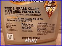 Case of 6 Roundup Extended Control Weed & Grass Killer 32oz Concentrate