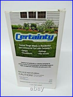 Certainty Turf Herbicide 1.25 Oz. For Highly Managed Commercial Turf Ship Free