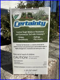 Certainty Turf Herbicide 1.25 Oz. New Sealed