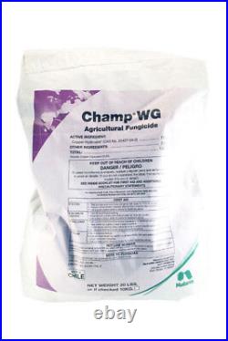 Champ WG Fungicide/Algaecide 77% Copper Hydroxide 20 Pounds OMRI Certified