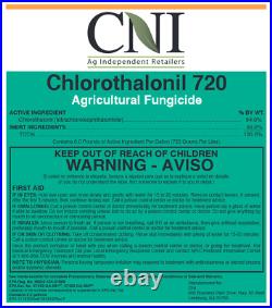 Chlorothalonil 720 Fungicide (2.5 gallons) by CNI (compare to Bravo and Daconil)
