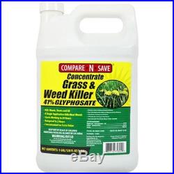 Compare N Save Concentrate Grass and Weed Killer 41% Glyphosate 1Gal Fast Shippi