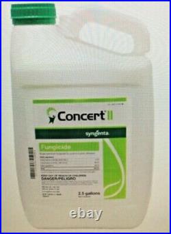 Concert II Fungicide By Syngenta 2.5 Gallon Jugs