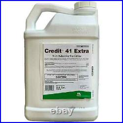 Credit 41 Extra Glyphosate 41% Herbicide with Surfactant 2.5 Gallons