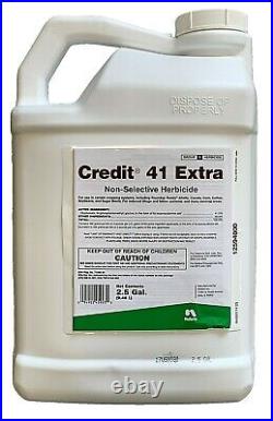Credit 41 Extra Herbicide with Surfactant- 2.5 Gallons (41% Glyphosate)