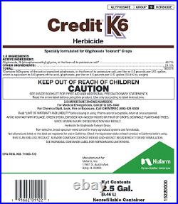 Credit K6 Herbicide (2.5 Gallons) Concentrated Glyphosate 48.7%