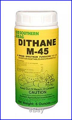 DITHANE M-45 6 oz. 80% MANCOZEB FUNGICIDE Turf Vegetables & Plants Southern Ag