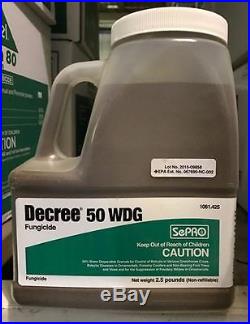 Decree 50 WDG Fungicide 2.5 lb