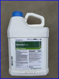 Dimension 2EW Pre Emergent Liquid Herbicide 2.5 Gal. Jug Free Shipping! NEW