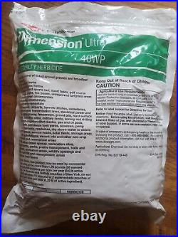 Dimension Ultra 40 WP Pre-emergent Herbicide For Lawns And Mulch Beds. Crabgrass