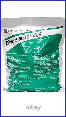 Dimension Ultra WSP. Herbicide (8 x 5 oz. Bags) Pre Emergent WEED CONTROL