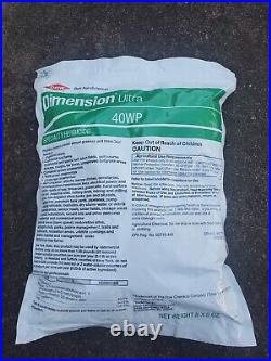 Dimension Wp Ultra Pre-emergent crabgrass weed control. Water soluble. Herbicide